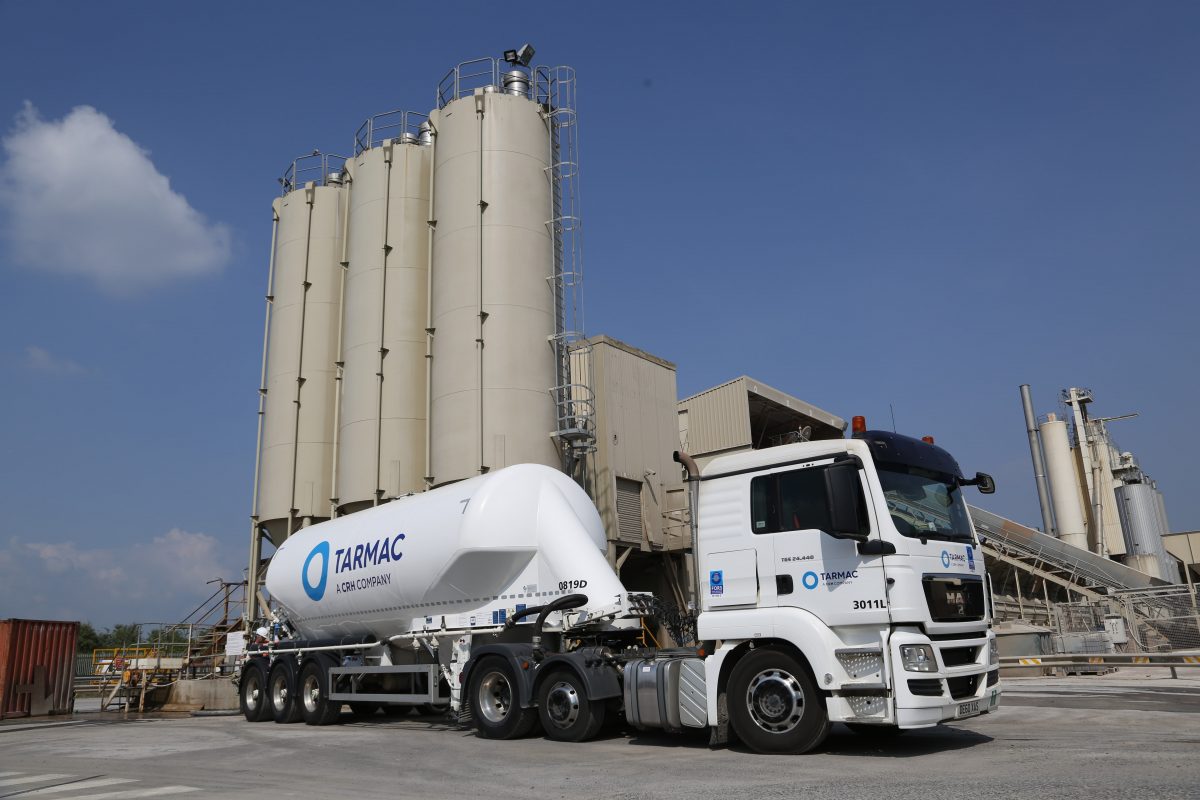 Tarmac moves to a regional transport model for cement hauliers