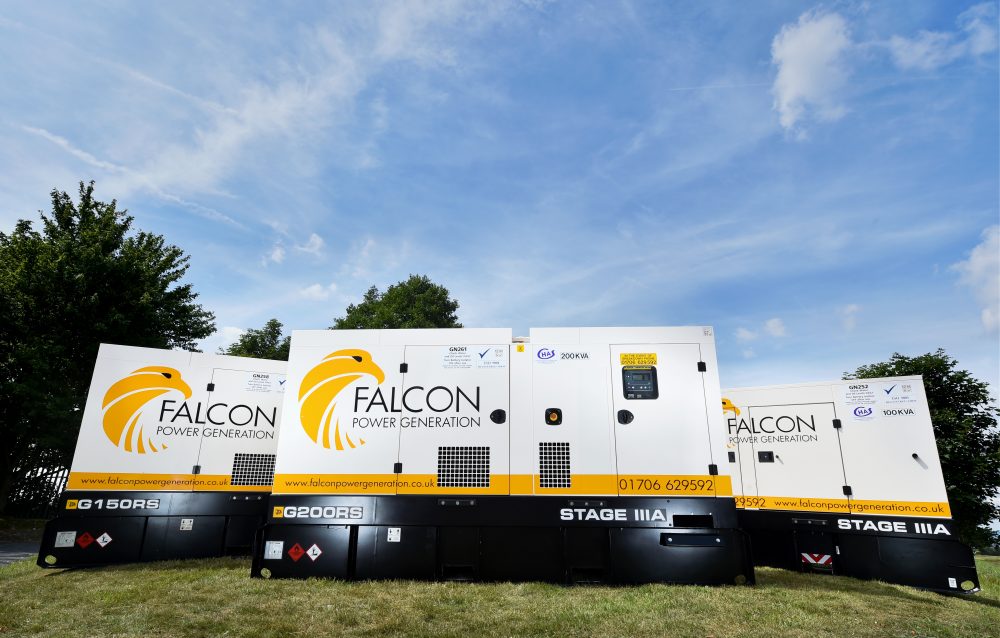 Falcon Tower Crane Services invests in JCB Generators