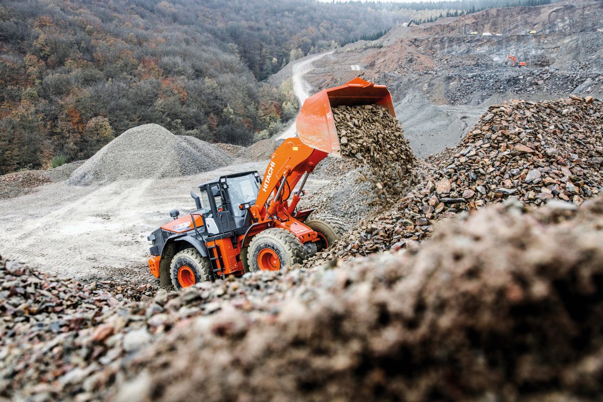New Hitachi ZW330-6 wheel loader tackles the toughest working conditions