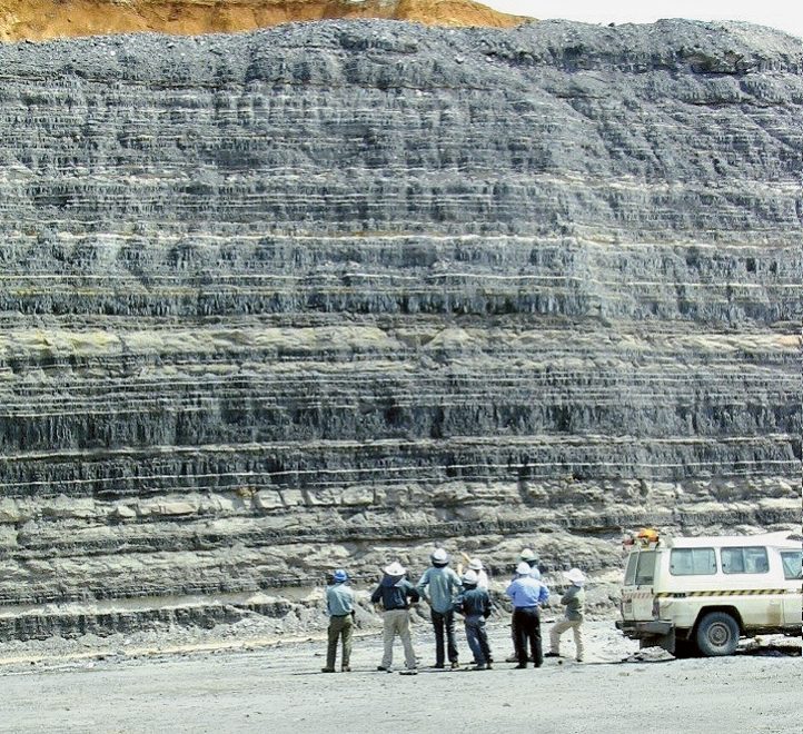 The Australian mine has up to 27, mostly thin, coal seams.