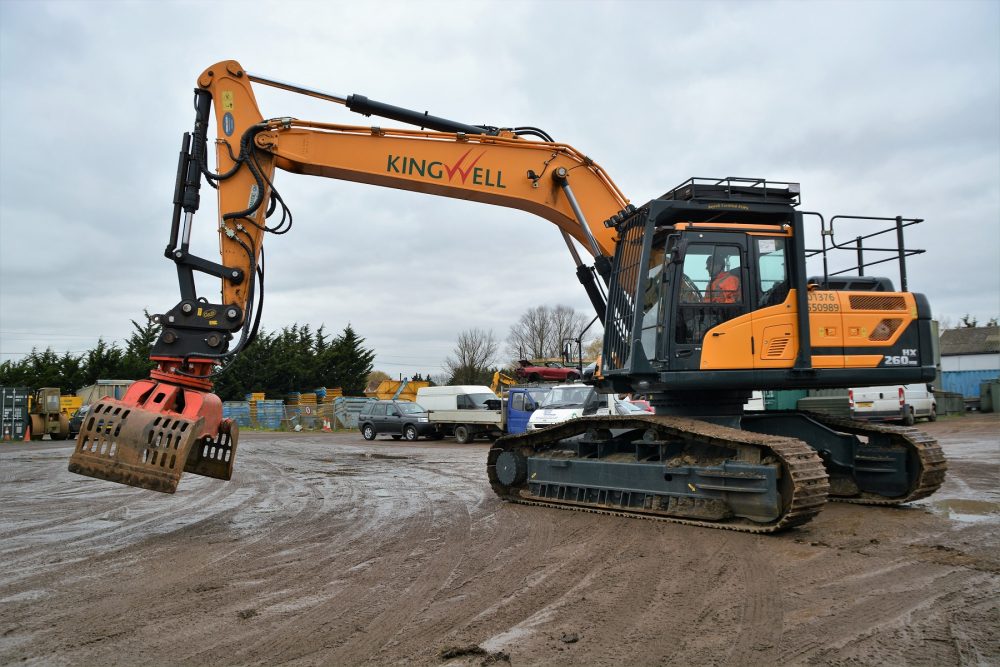 Hyundai excavators not stumped by thriving forestry business