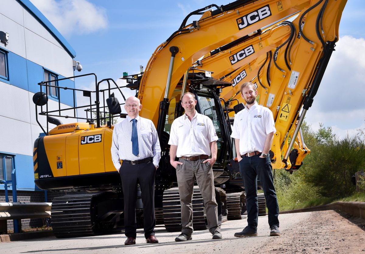 Ridgway’s Tim, Stuart & Rob Jones –  left to right – Tim Jones (Group Chairman) Stuart Jones (Managing Director) Rob Jones (Plant and Transport Director)