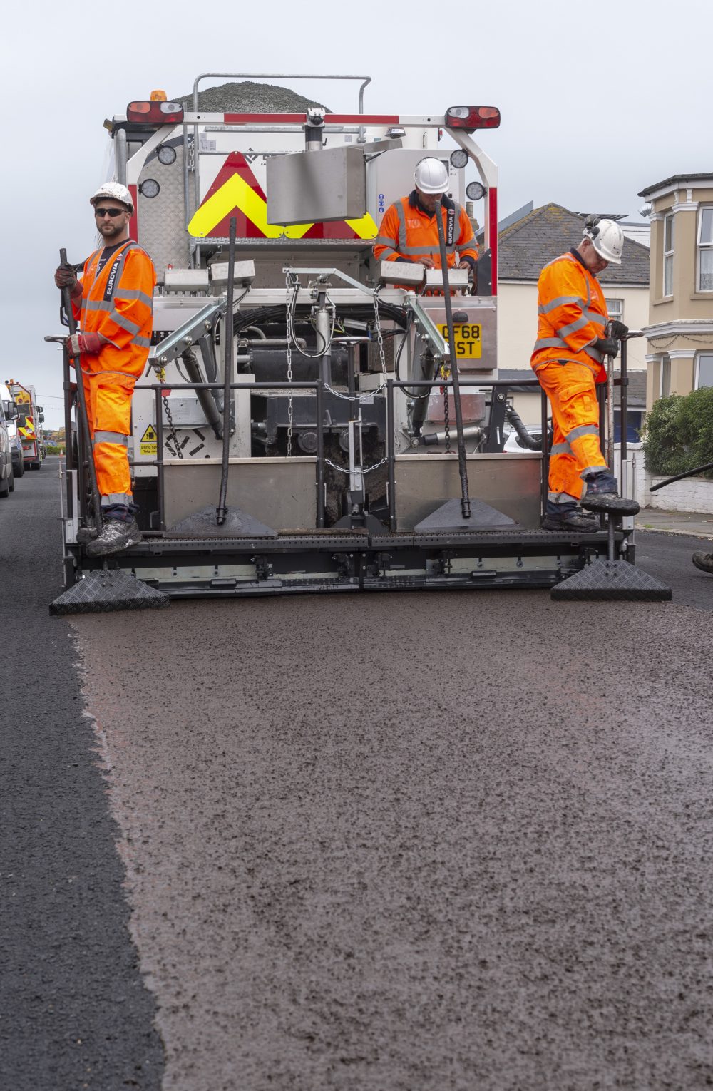 Eurovia Specialist Treatments adds new Breining applicator to Micro Surfacing fleet - Photo by Spencer Griffiths