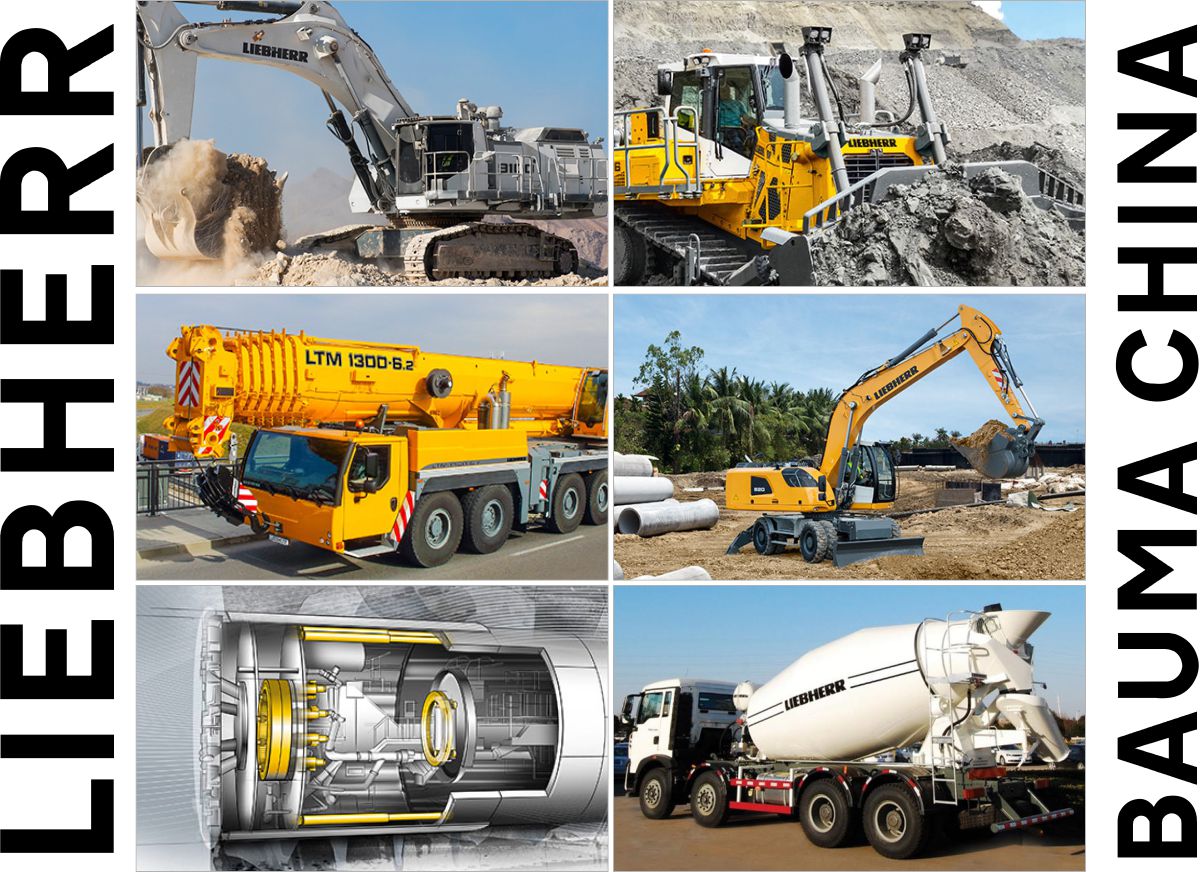 During Bauma China 2018, Liebherr presents a selection of its construction equipment and its component’s product ranges. The Liebherr stands at the Shanghai New International Expo Centre (SNIEC) are located outdoors, booth No. B12 and indoors in hall N4, booth No. 524.