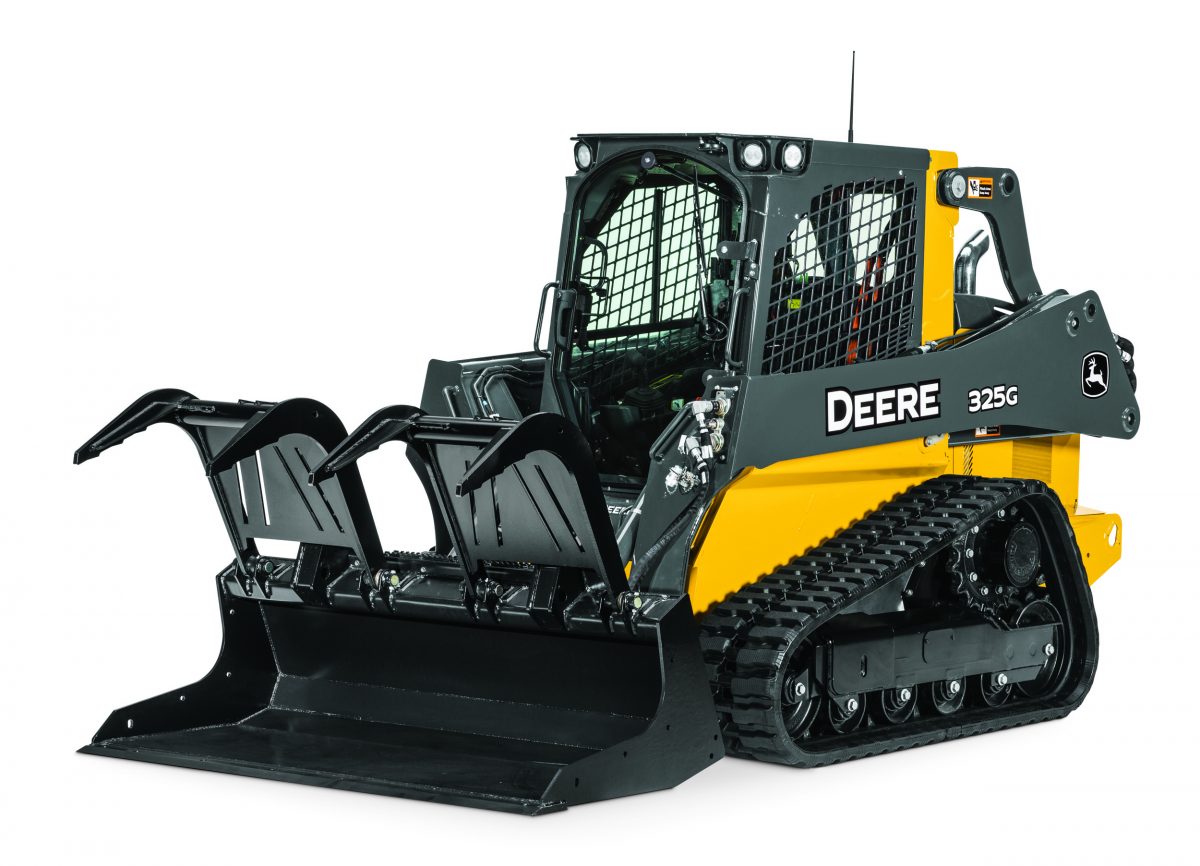 John Deere Grapples pack power and reliability for Job Site clean-up