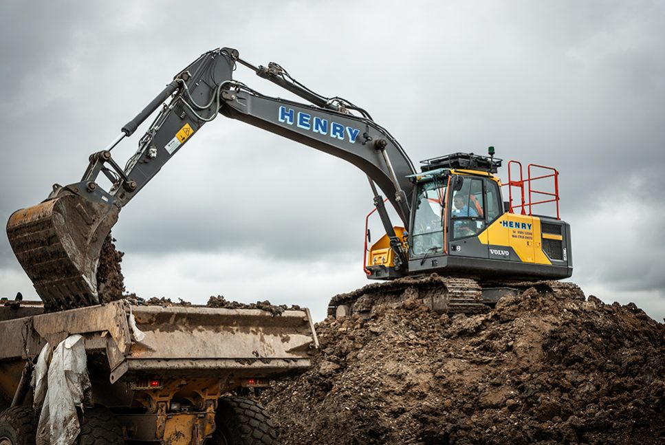 20 tonne Volvo EC220E Excavator for Michael Henry