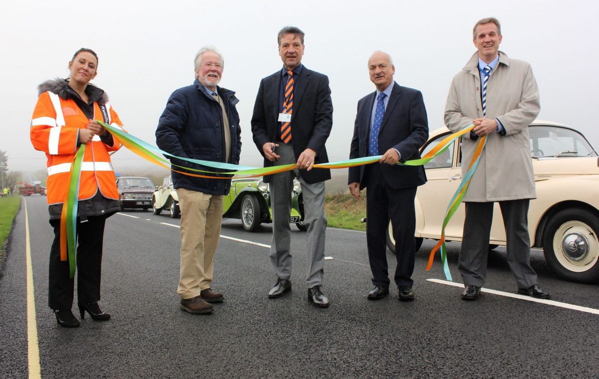 Ringway Island Roads upgrades iconic Military Road on the Isle of Wight