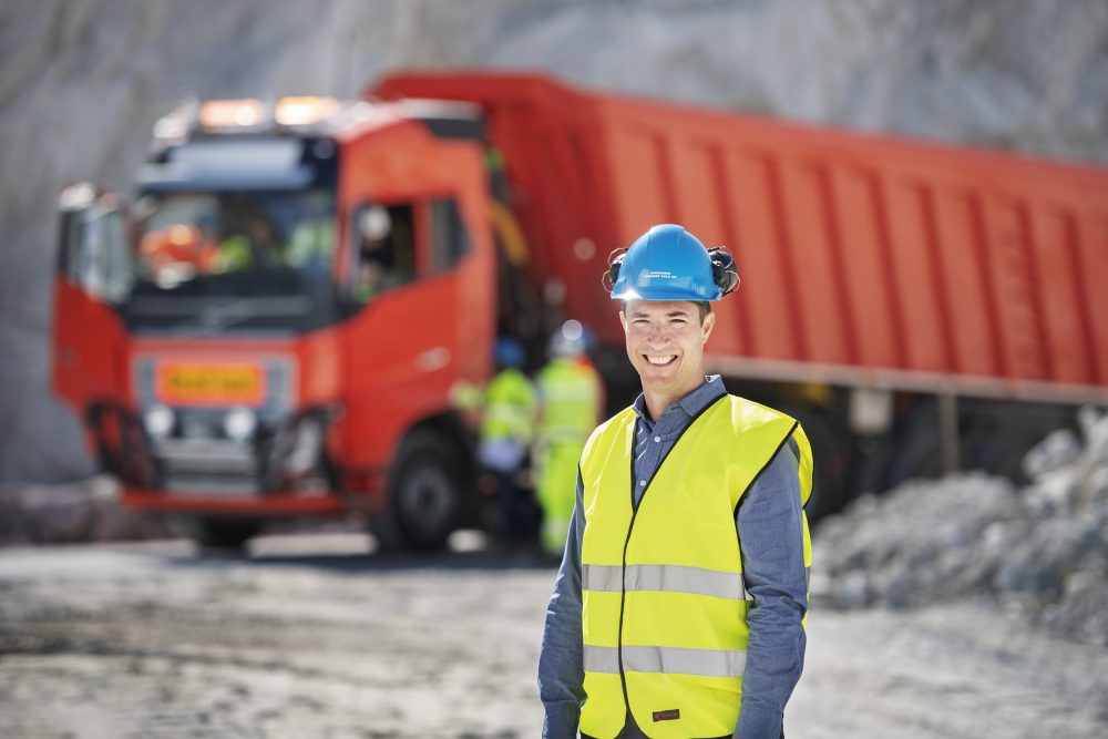 Volvo Trucks delivers autonomous transport solution to limestone quarry in Norway