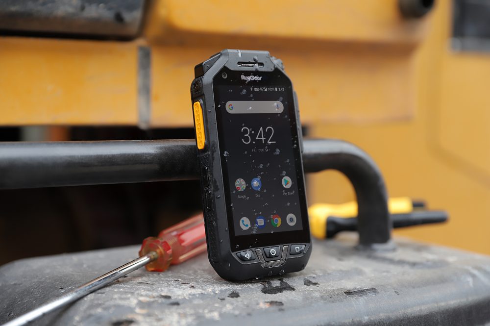 RugGear launches walkie talkie inspired smartphone for communication in harsh worksites