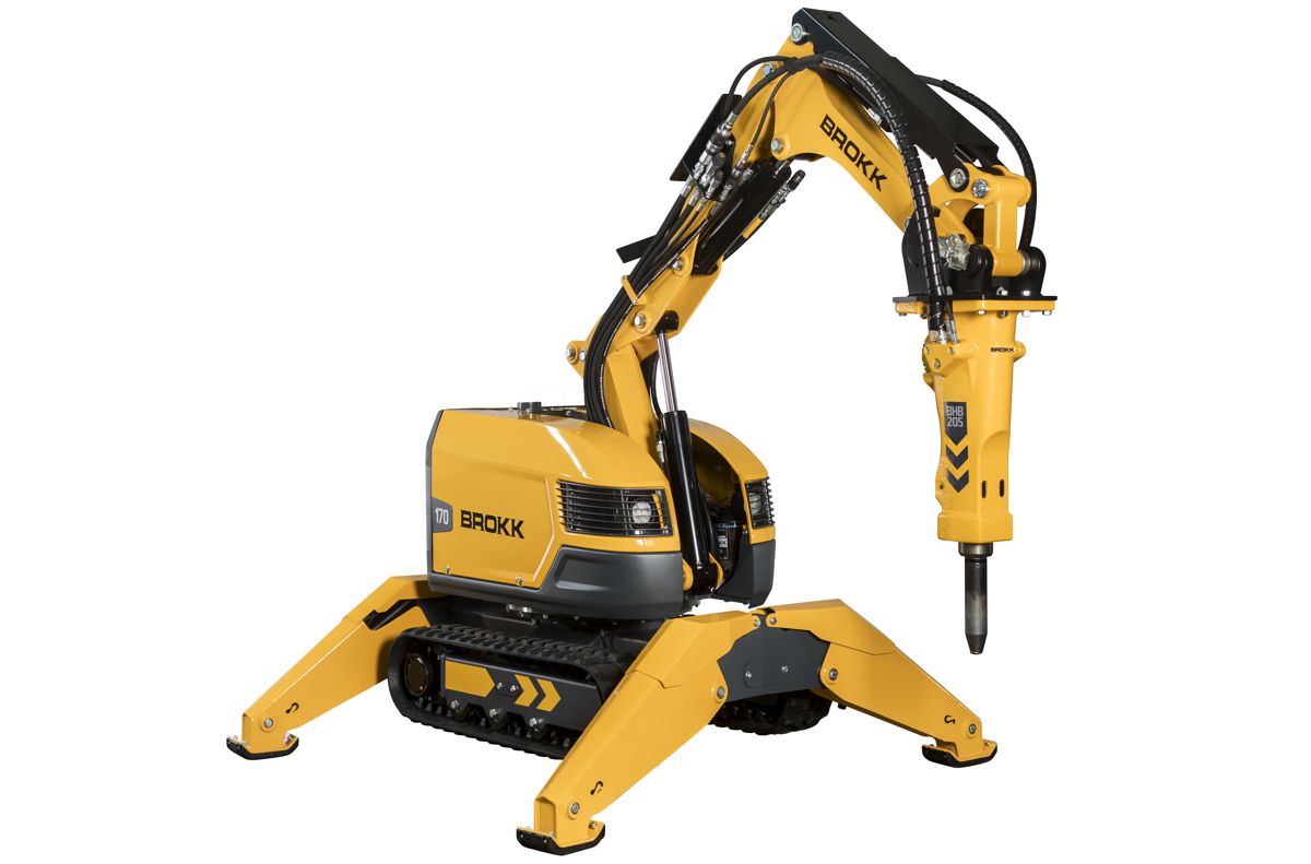 Brokk introduces the Brokk 170 with 15 percent more power than its predecessor. 