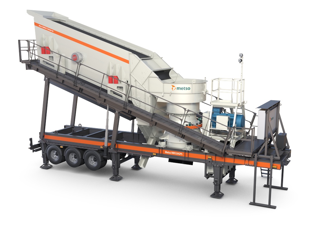 Metso introduces higher capacity Crushers to NW Rapid range