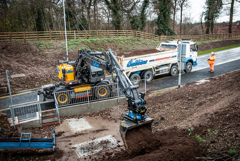 Collins Earthworks rewards their top machine operator with a VolvoCE EWR170E Excavator