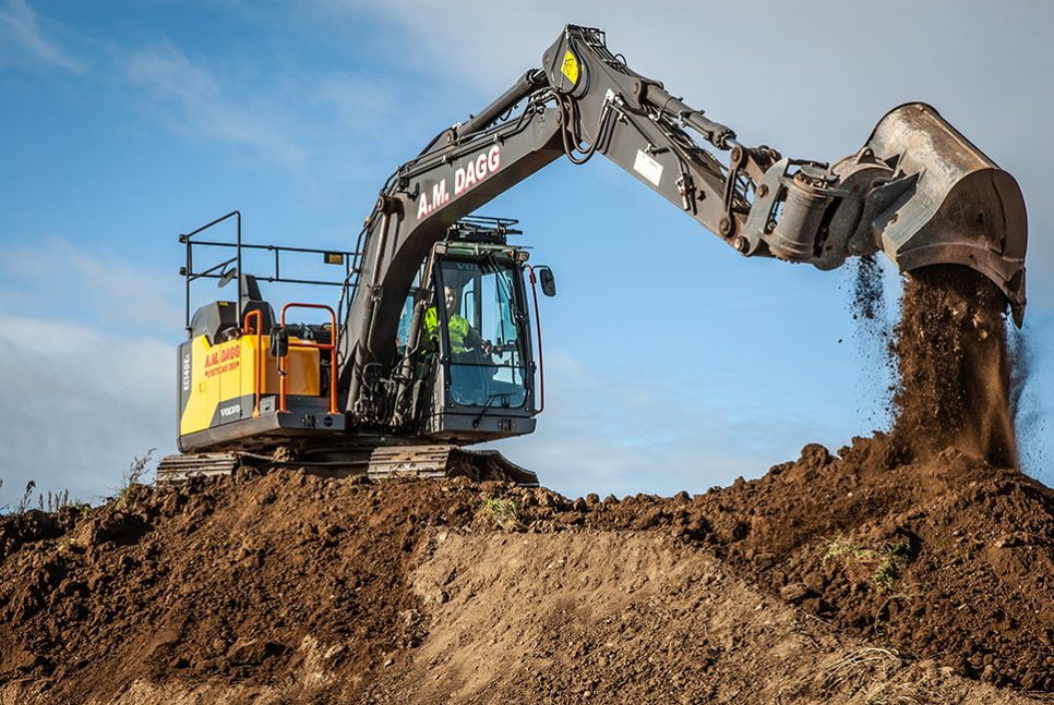 Volvo comfort and performance win over A M Dagg Plant Hire again