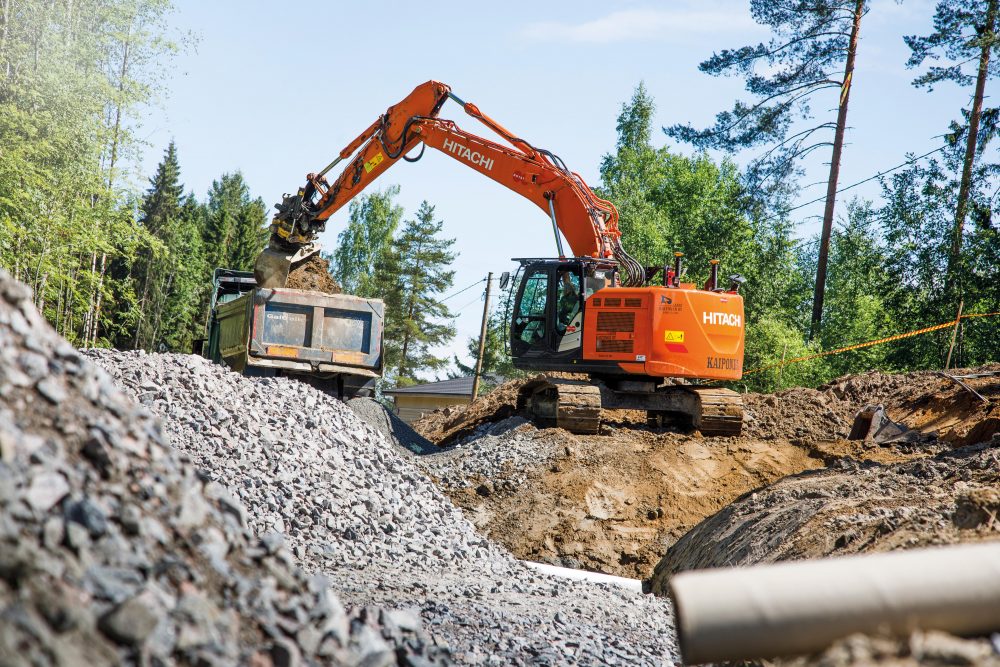 Hitachi's support chain makes all the difference for Finland's Maanrakennus Lassi Kaiponen