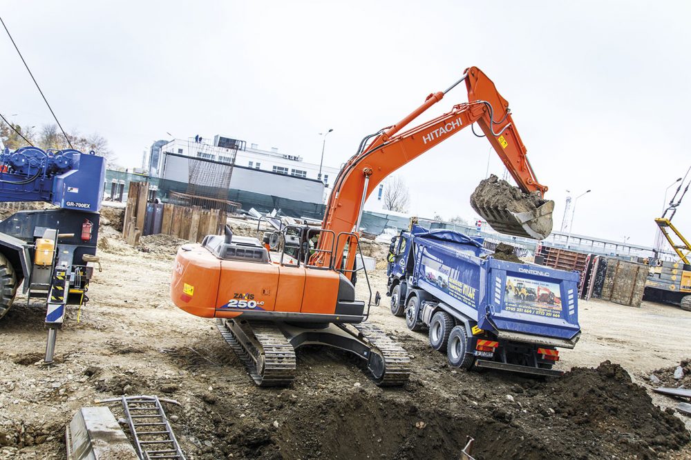 Hitachi Excavator and GET the ideal combination for SC Agremin Transcom in Romania