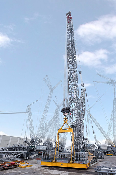 The new Liebherr LR 1800-1.0 crawler crane is designed to deliver maximum performance for industrial applications.