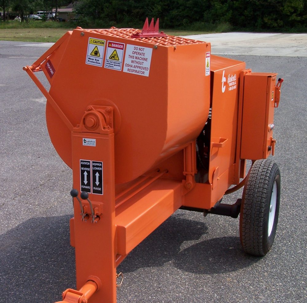 Refractory Paddle Mixer - Blastcrete Equipment, LLC