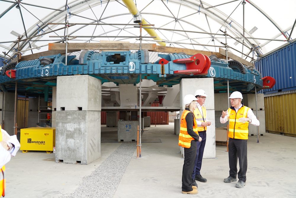 Massive Tunnel Boring Machine is taking shape in Brisbane for West Gate Tunnel