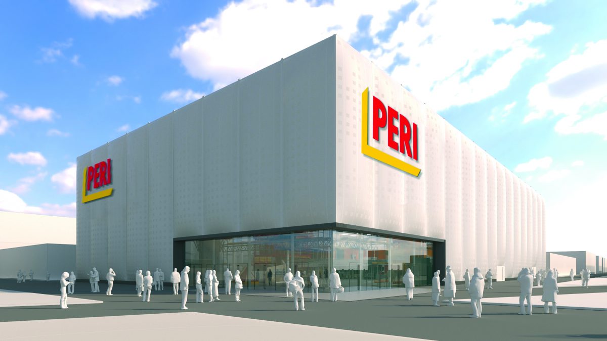At bauma 2019, PERI will be showcasing its products and services in a new exhibition tent. Visitors can now begin to feel excited about seeing PERI´s new developments and innovations - in an original, open atmosphere. (Photo: PERI GmbH)
