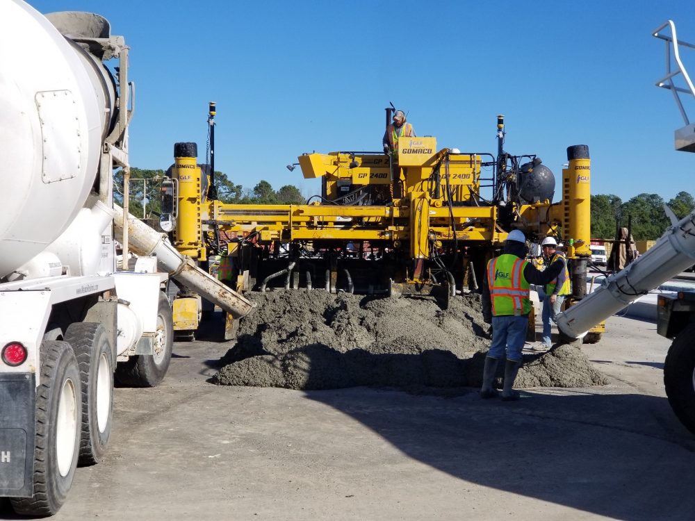 Topcon Millimeter GPS Paver System technology is Integral to Concrete Paving as Millimeter GPS raises the bar