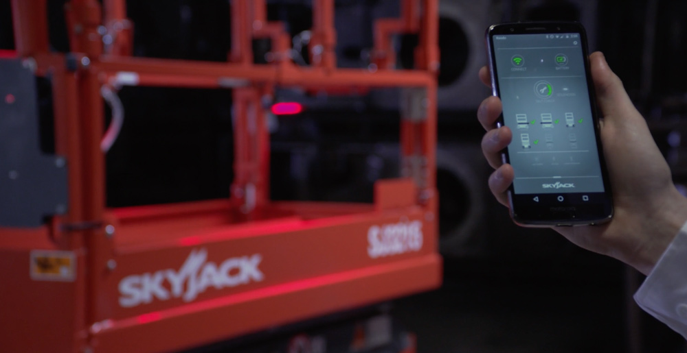 Skyjack steals the show with international remote self-checking technology