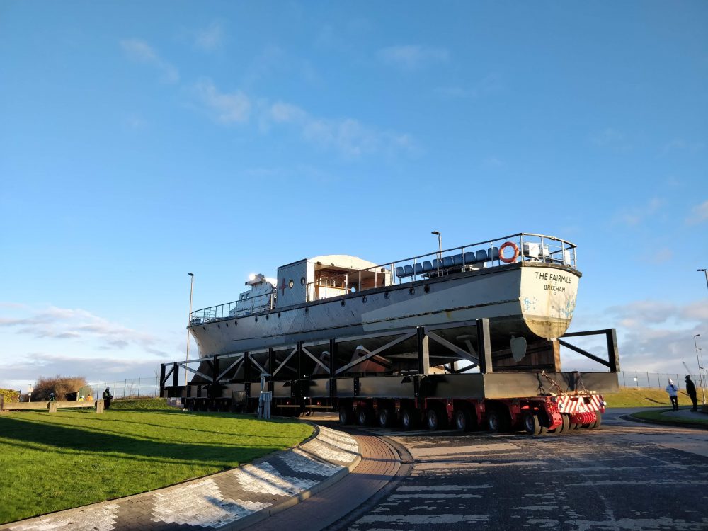 ALE has designed bespoke equipment to complete the jacking, transportation and installation of a fragile Second World War rescue vessel, Rescue Motor Launch (RML) 497, in Hartlepool, UK.